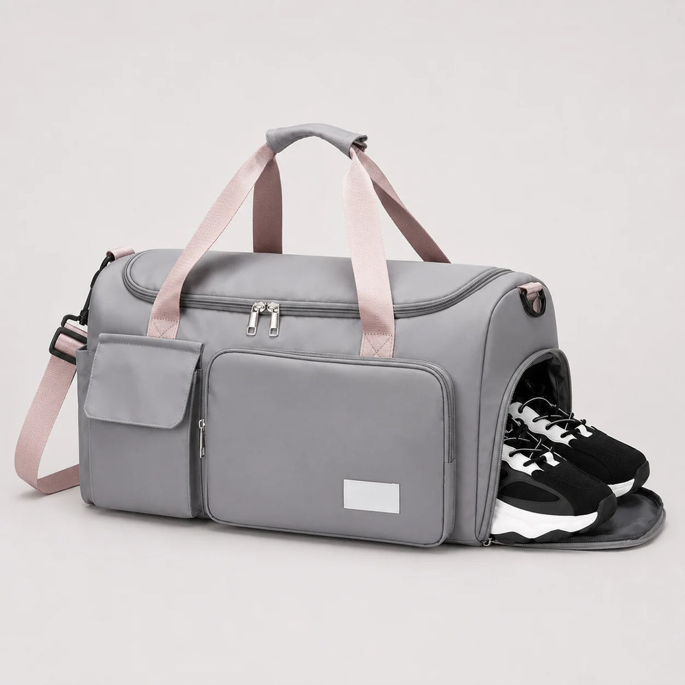 Borsa sportiva e da weekend con scomparto per scarpe