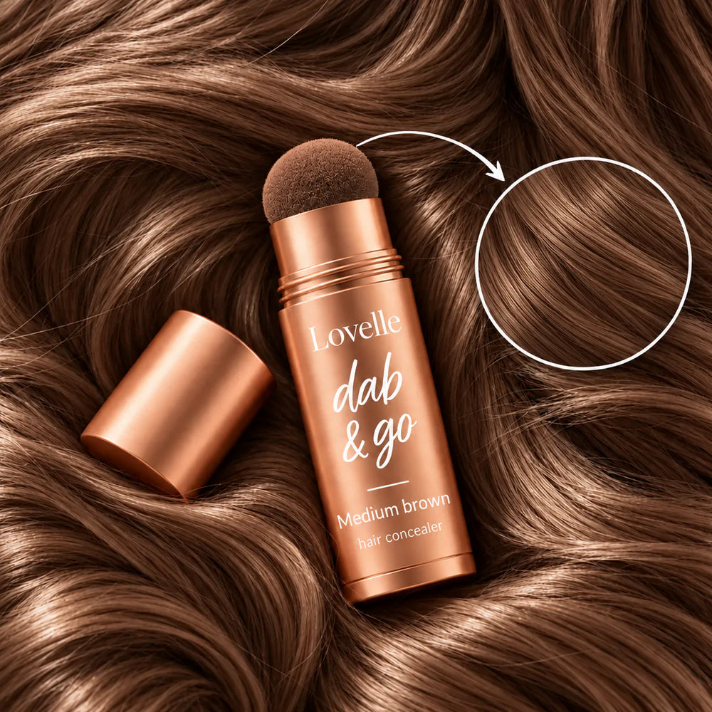 Lovelle Dab & Go – Hårconcealer för utväxt, bena & glest hår