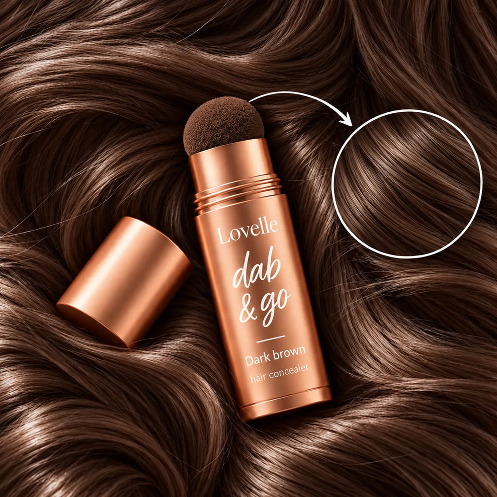 Lovelle Dab & Go – Hårconcealer för utväxt, bena & glest hår
