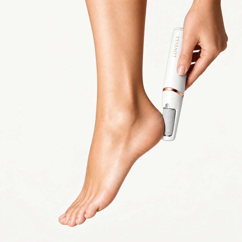 Lovelle Smooth Pro – Rullo elettrico per calli e piedi