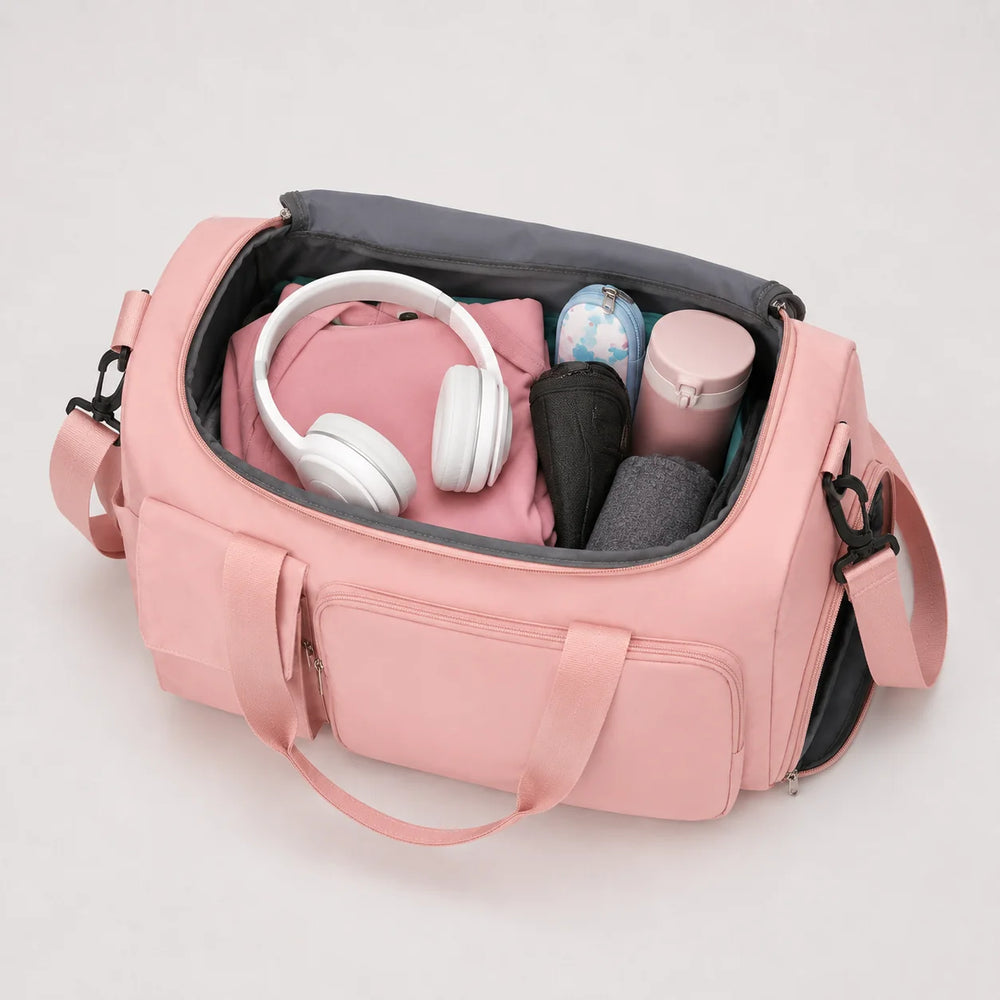 Borsa sportiva e da weekend con scomparto per scarpe