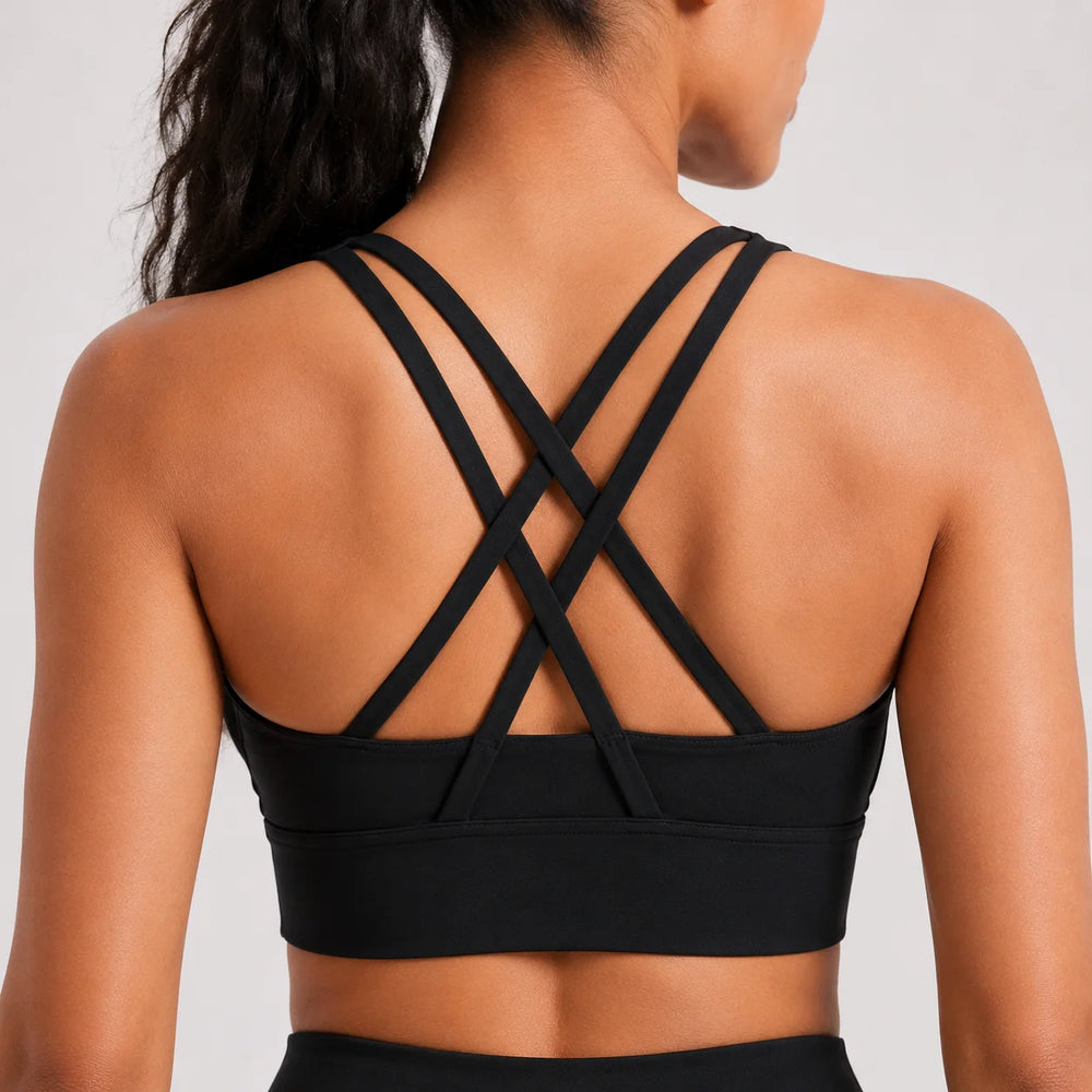 Sculpt – Reggiseno sportivo con schiena incrociata