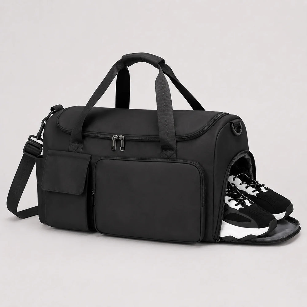Borsa sportiva e da weekend con scomparto per scarpe