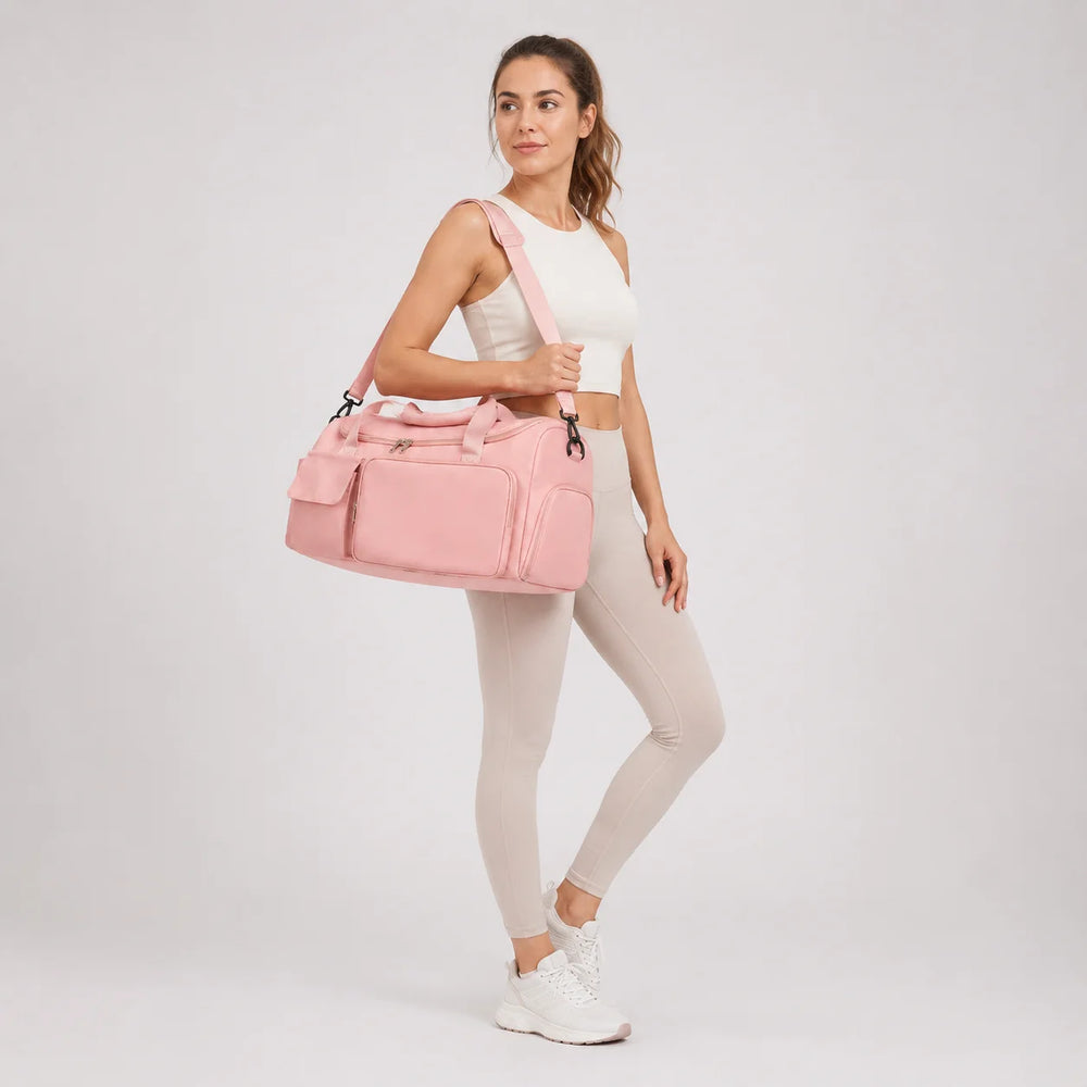 Borsa sportiva e da weekend con scomparto per scarpe