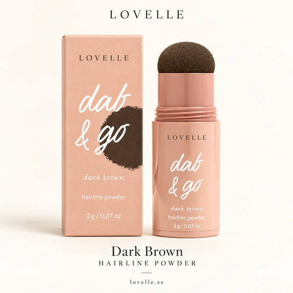 Lovelle Dab & Go – Correttore per capelli per ricrescita, riga e capelli radi