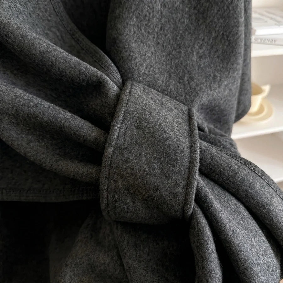 Lovelle Poncho – Poncho leggerissimo in twill di cotone