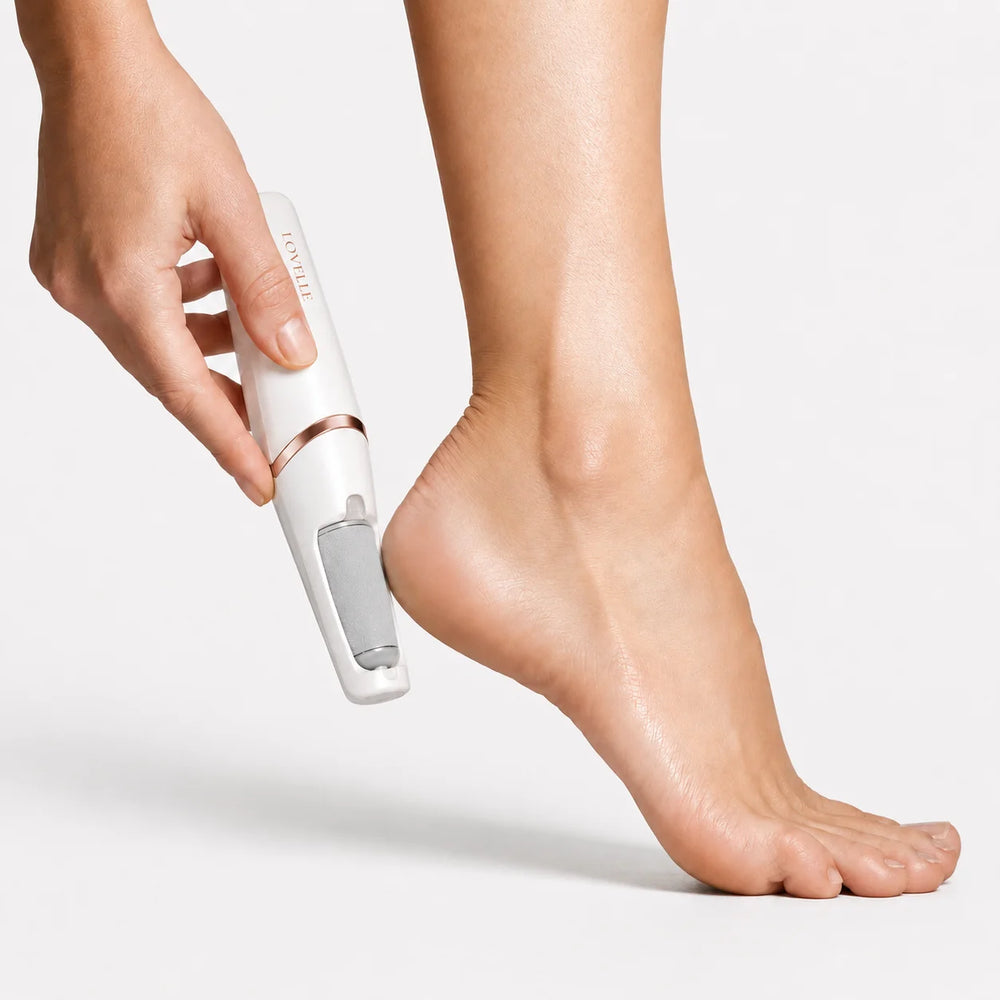 Lovelle Smooth Pro – Rullo elettrico per calli e piedi