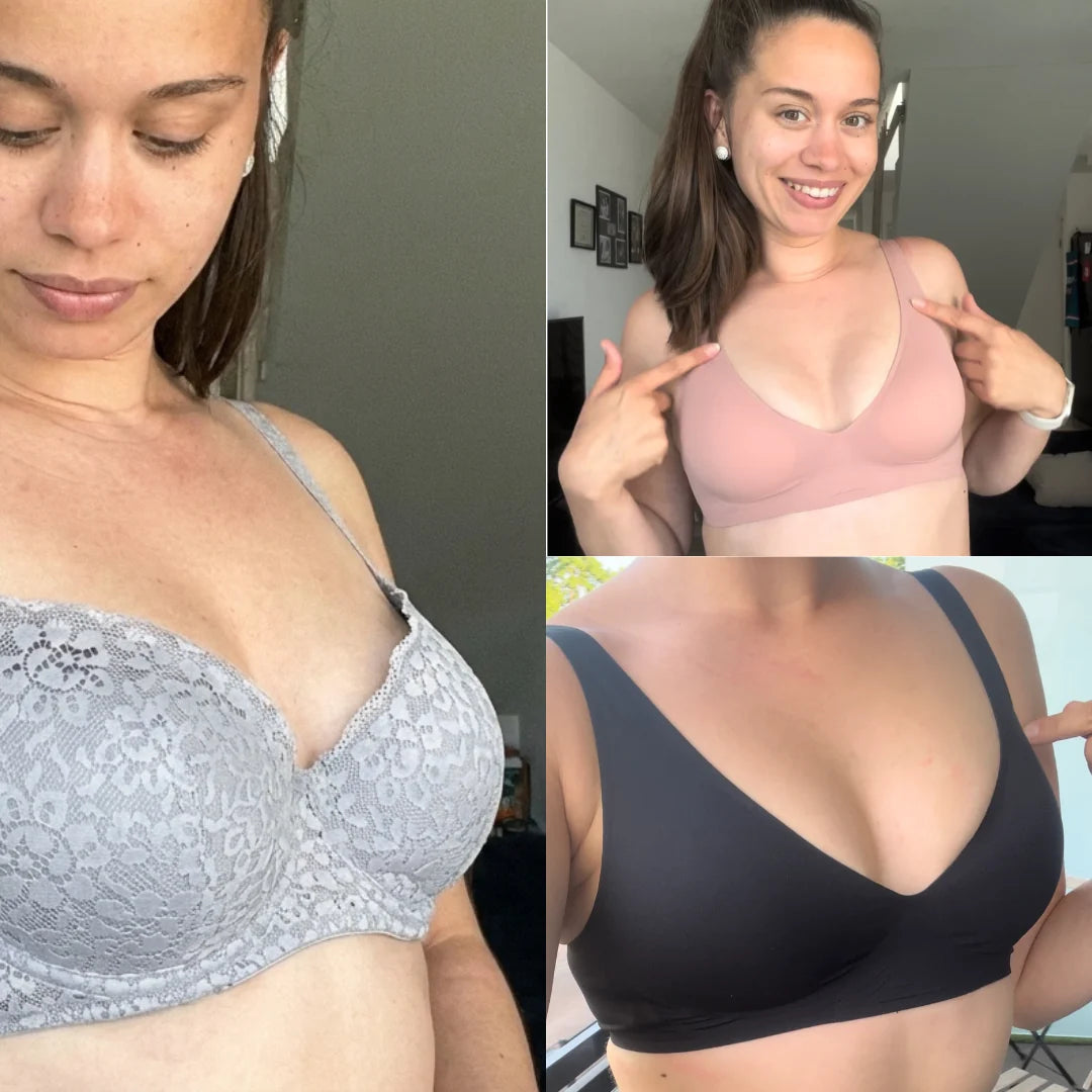 Décolleté naturale, senza imbottiture spesse